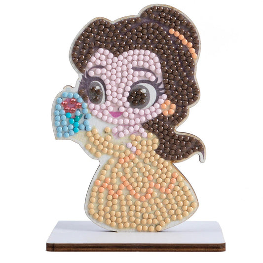 completed Craft Buddy Belle Crystal Art Buddy figure