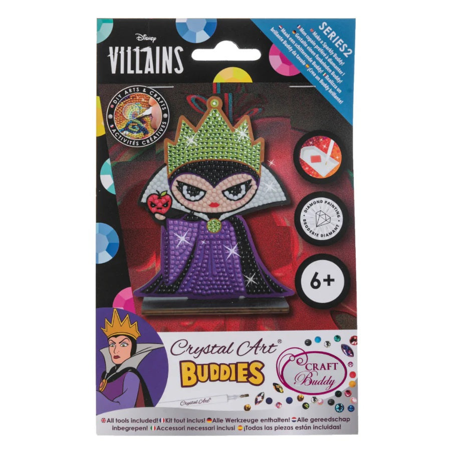 Evil Queen Crystal Art Buddy craft kit packaging