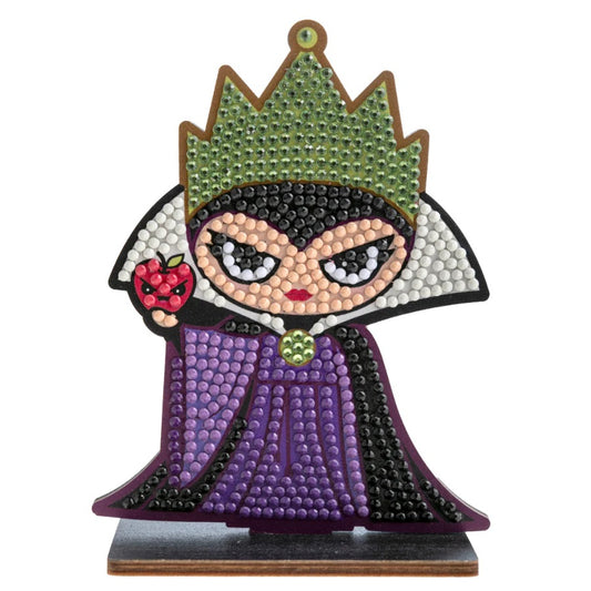 completed Craft Buddy Evil Queen Crystal Art Buddy figure