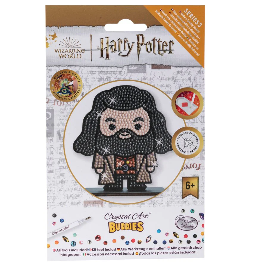 Hagrid Crystal Art Buddy figure kit packaging