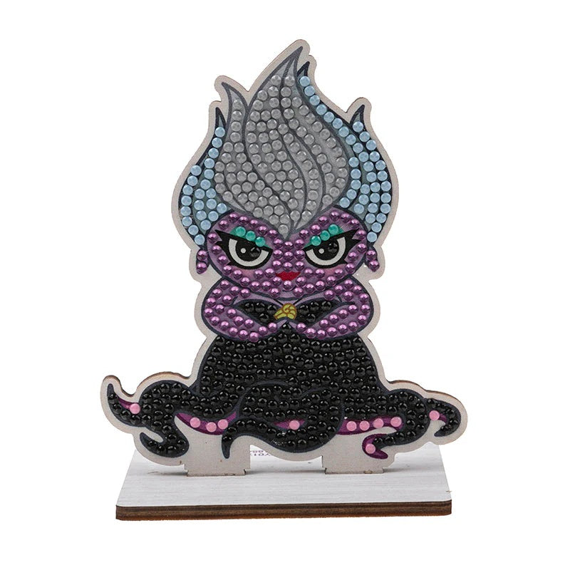 completed Craft Buddy Ursula Crystal Art Buddy figure